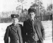 На фотографии я и младший сержант Горбач, к сожалению забыл как его звали. Ой, какой он был злой и, в тоже время мог с уважением относиться к солдатам младшего призыва...